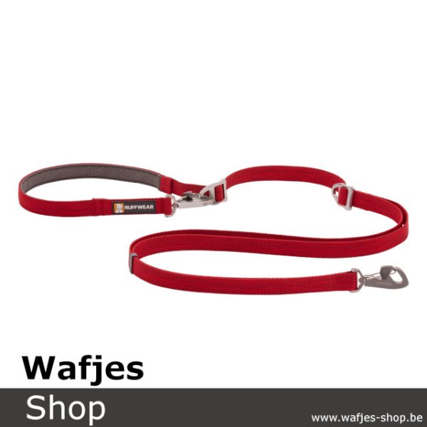 Ruffwear-Switchbak-Leash-Red-Sumac