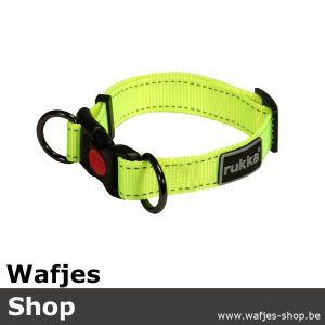 Rukka Pets Bliss Neon Collar Yellow