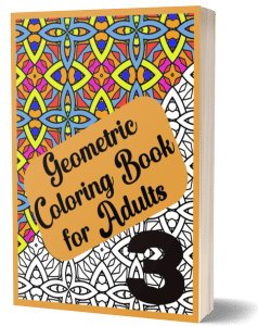 Abstract Geometric Coloring Book for Adults Volume 3