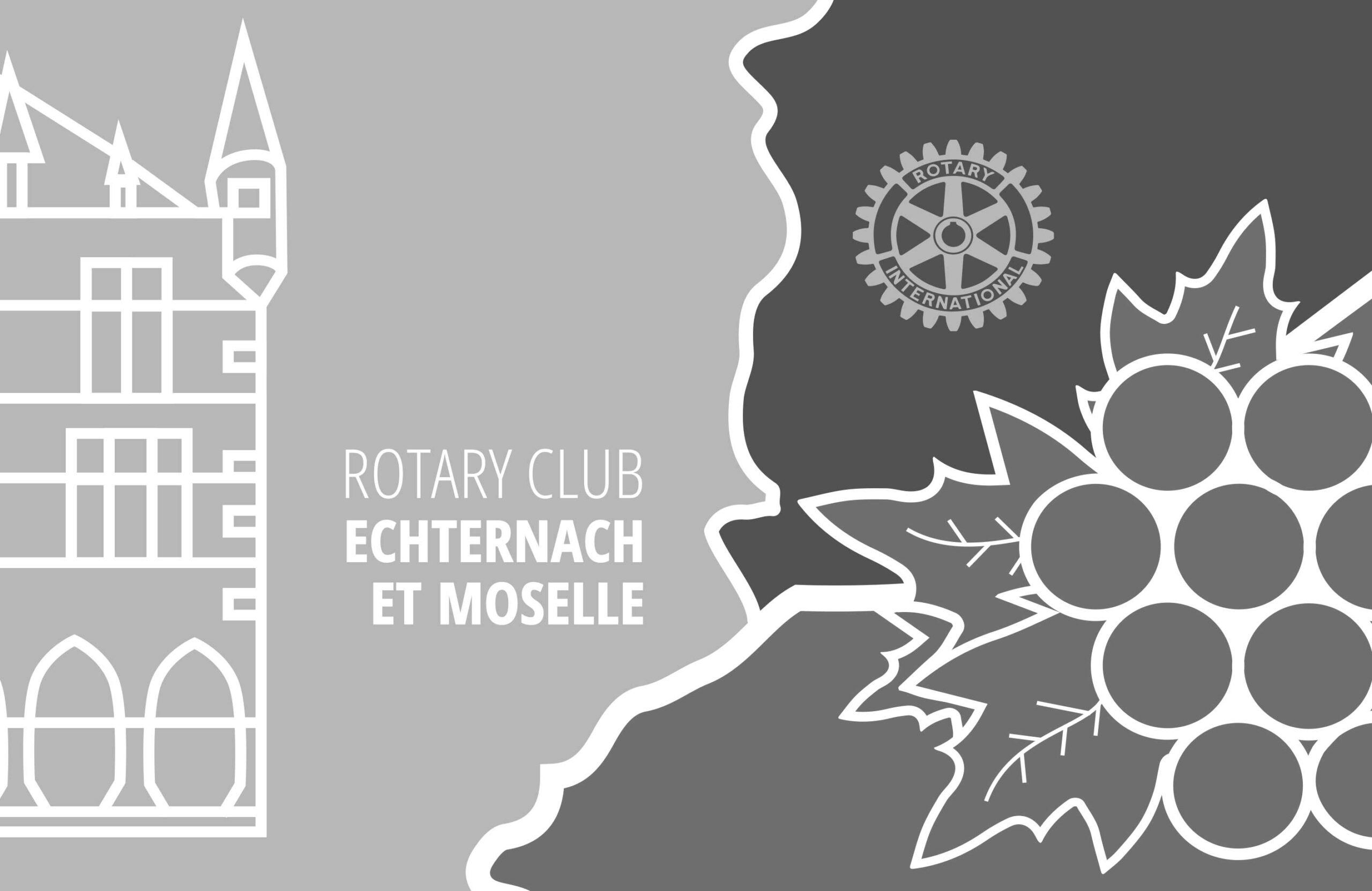 Flagge für Rotary Club Echternach et Moselle