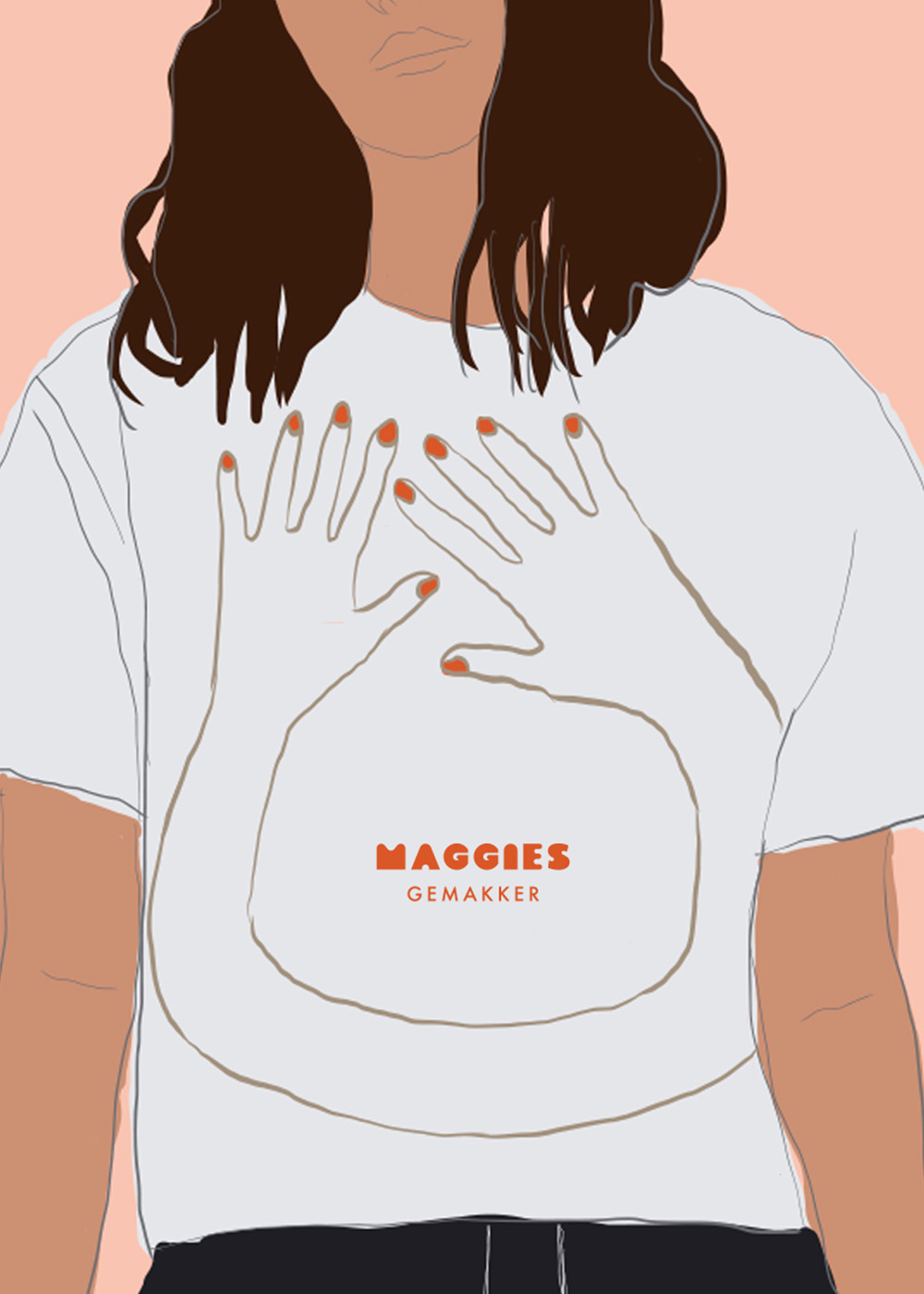 Maggies-logo-visual-identity-girl