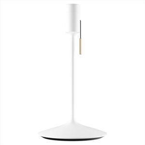 Champagne table stand white, w/USB, H 42 cm