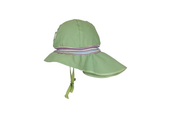 Sonnenhut Feuerwehr Strick green tea