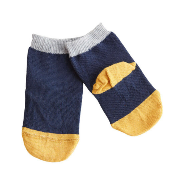 Babysocken aus Bio-Baumwolle dunkelblau