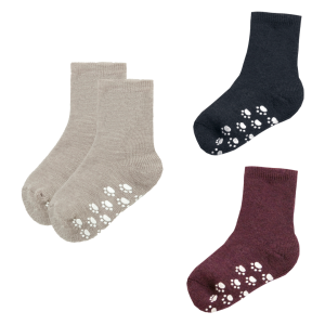 Wollsocken mit Antirutsch - Joha