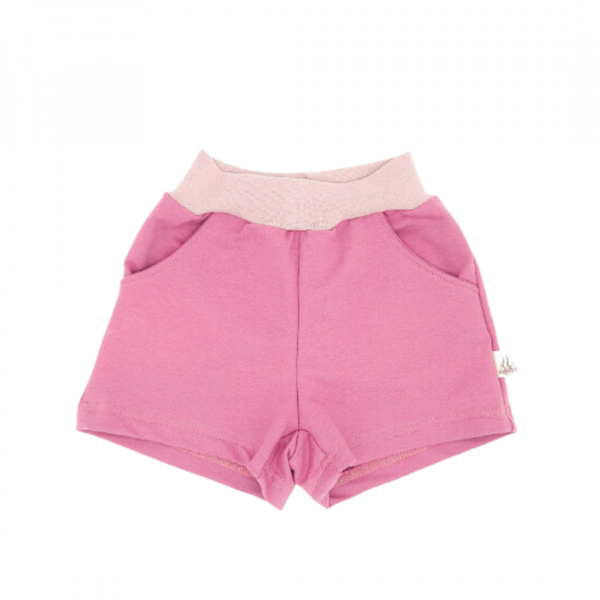 Shorts "Grete" - pink, weiß