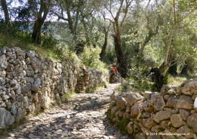 GPS Wandelroutes Loulé over historische paden