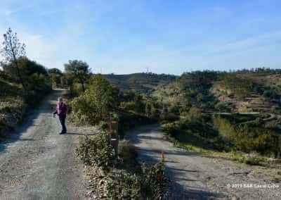 Via Algarviana wandelroute Tavira wandelaar