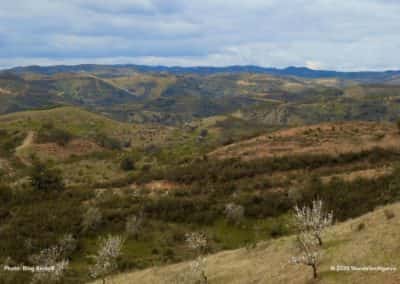 Even prachtig panorama over de heuvels rondom Cortelha op CTM PR7