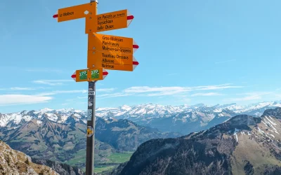 Hike from Les Pacotts to Moléson with panoramic view