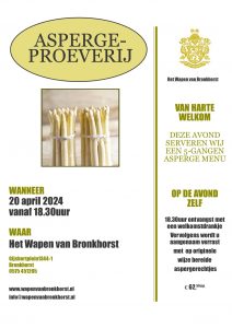 Asperge proeverij
