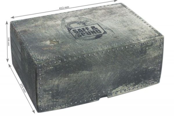 Combi BOX with two raster foam trays - 100 mm deep & 25mm deep