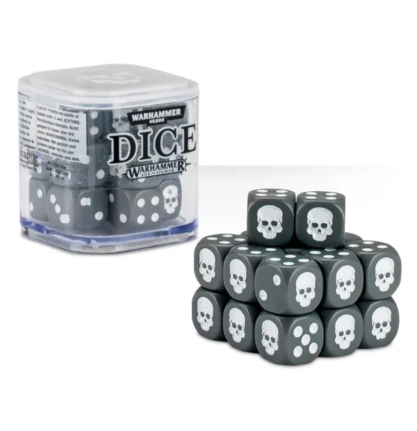 Games Workshop Dice Cube Grey