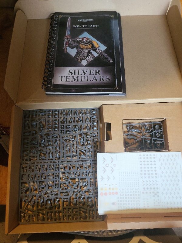 Warhammer 40k Conquest Silver Templars Painting Guide Box Models
