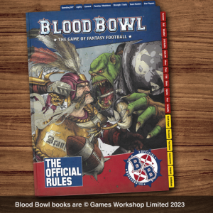 Blood Bowl Official Rulebook Tab Set