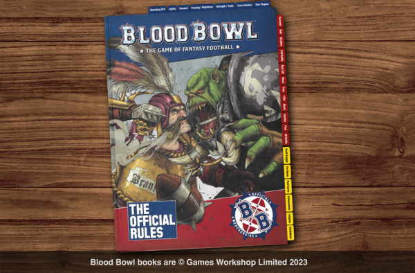 Blood Bowl Official Rulebook Tab Set