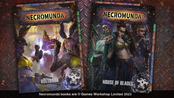 Necromuda Rulebook Tabs (Unofficial Accessory)