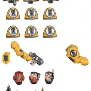 Imperial Fists Primaris Upgrades Sprue