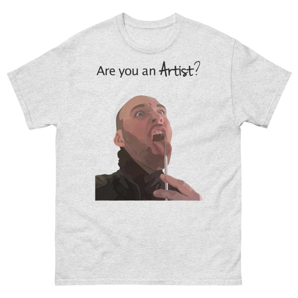 Peachy Are You An Artist T-Shirt Ash