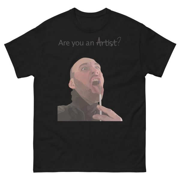 Peachy Are You An Artist T-Shirt Black