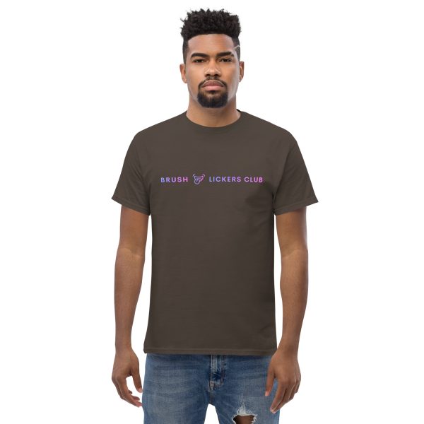 Brush Lickers T-Shirt Dark Chocolate