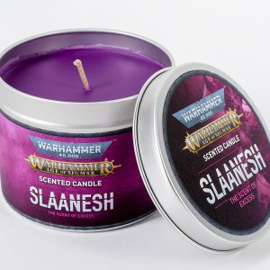 Slaanesh Candle Warhammer 40k Merchandise