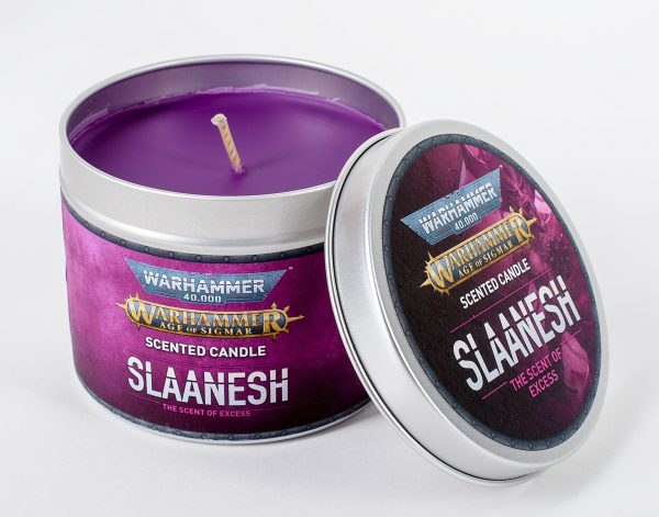 Slaanesh Candle Warhammer 40k Merchandise