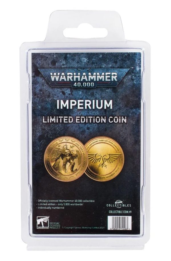 Warhammer Imperium Collectable Coin 