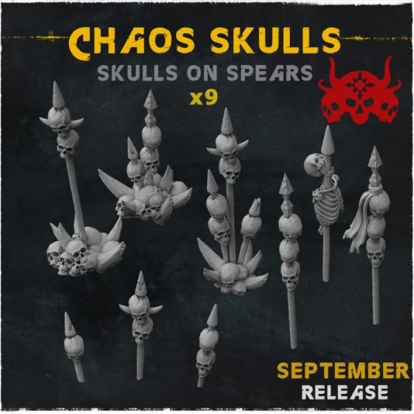 Skulls - Resin Basing bits - Various - Image 5