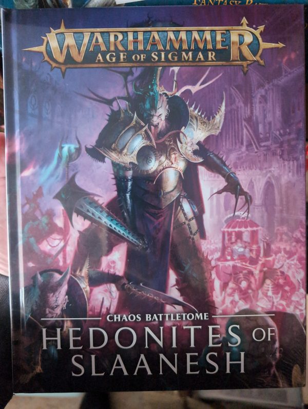 Hedonites of Slaanesh Battletome (old, sealed)