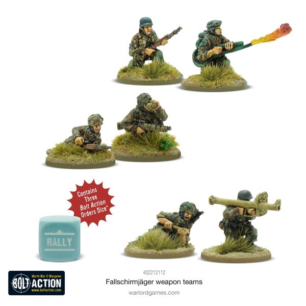 Fallschirmjäger weapons teams