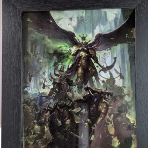 Mortarion Deathguard Art Print 9 inch x 7 inch