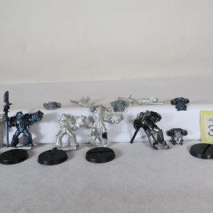 Grey Knights space marine squad (5) metal