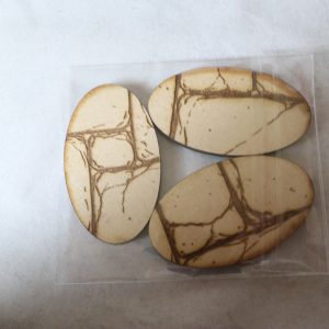 Mdf Bases 60x35mm X3