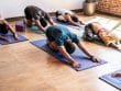 Yoga class, People doing yoga, Bendier than thou