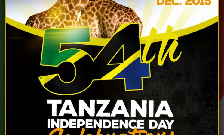 Tanzania Independence Day Saturday  12-12-2015