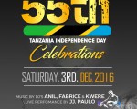 TIME TABLE FOR TANZANIA INDEPENDENCE CELEBRATION