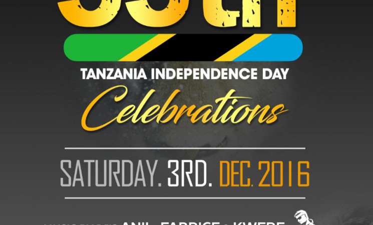TIME TABLE FOR TANZANIA INDEPENDENCE CELEBRATION