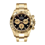 rolex-cosmograph-daytona-yellow-gold-black-dial-007540-replica