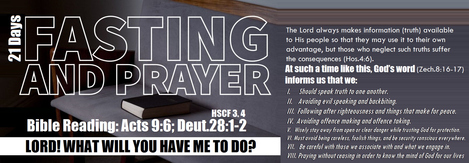DAY 7 – LORD! WHAT WILL YOU HAVE ME TO DO?
