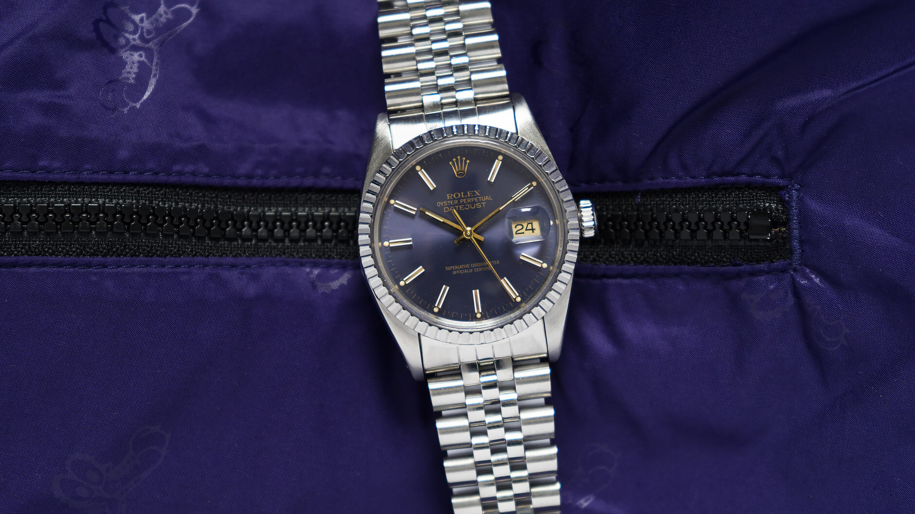 ROLEX DATEJUST ‘PURPLE’