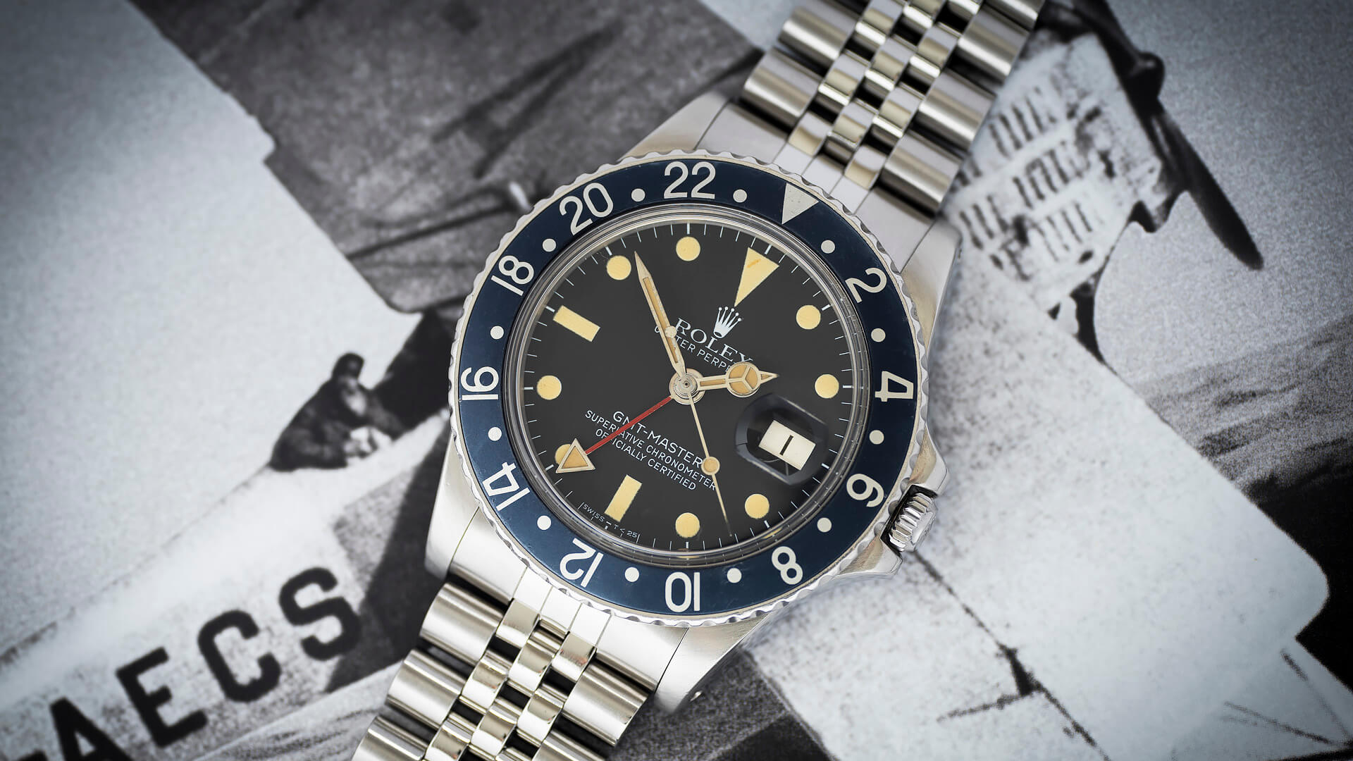 ROLEX 1675 SUPER PATINA