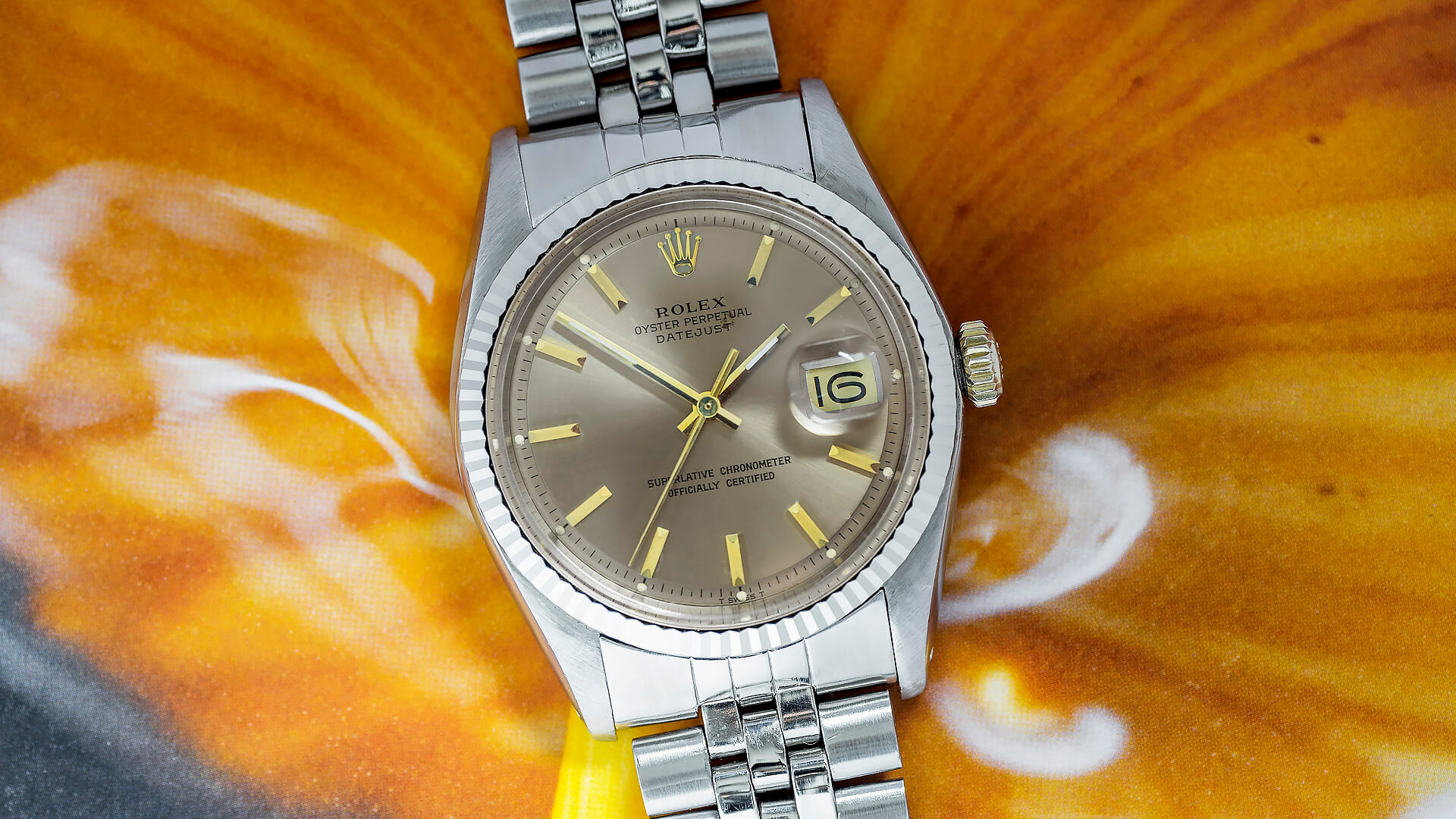 ROLEX DATEJUST ‘COFFEE & CREAM’