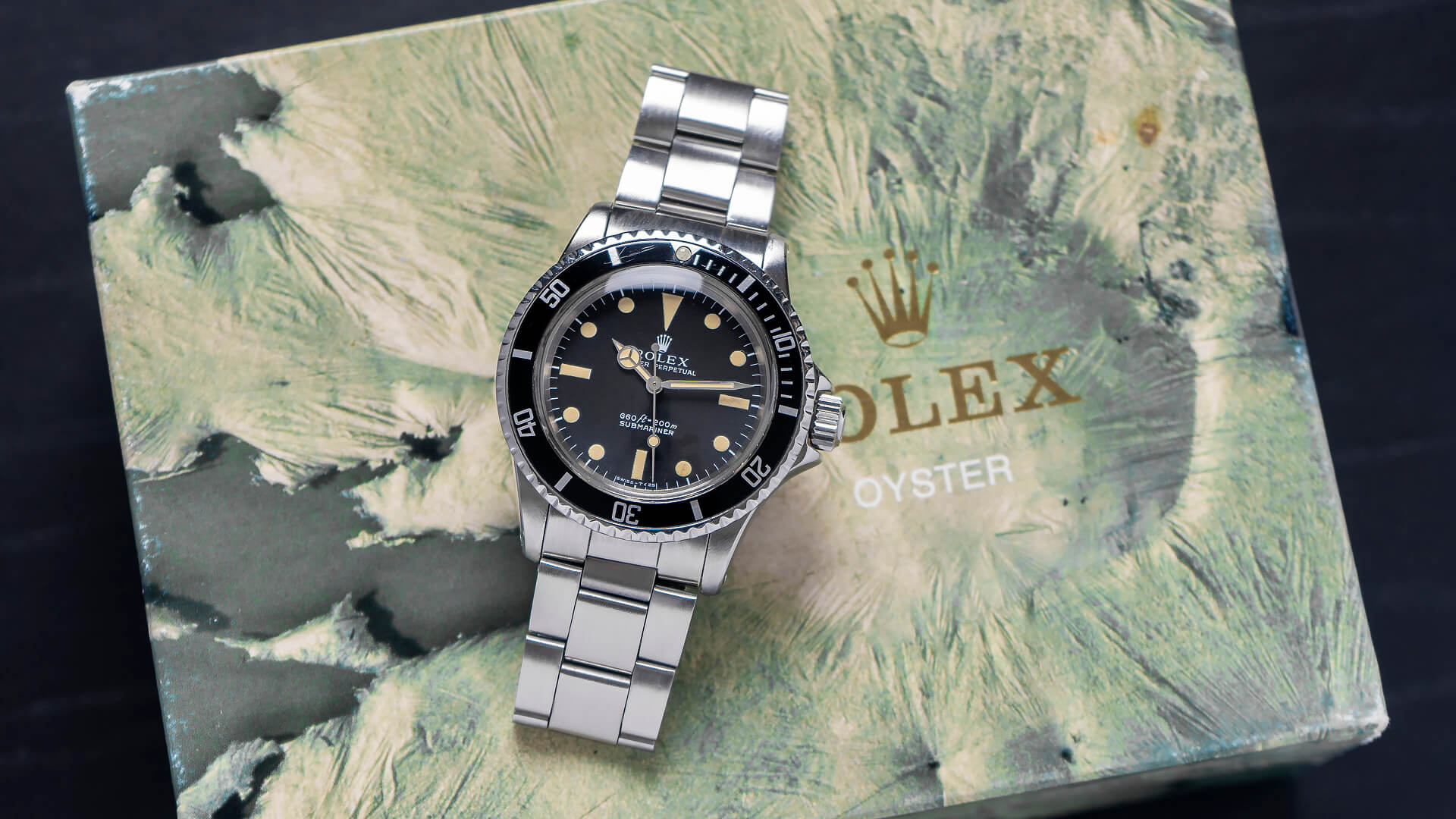 ROLEX SUBMARINER 5513 KILLER PATINA