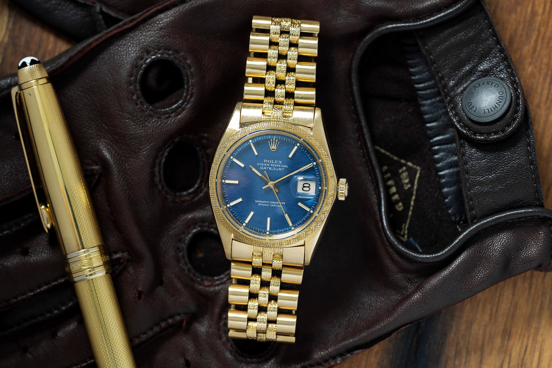 Rolex Datejust Shantung Morellis