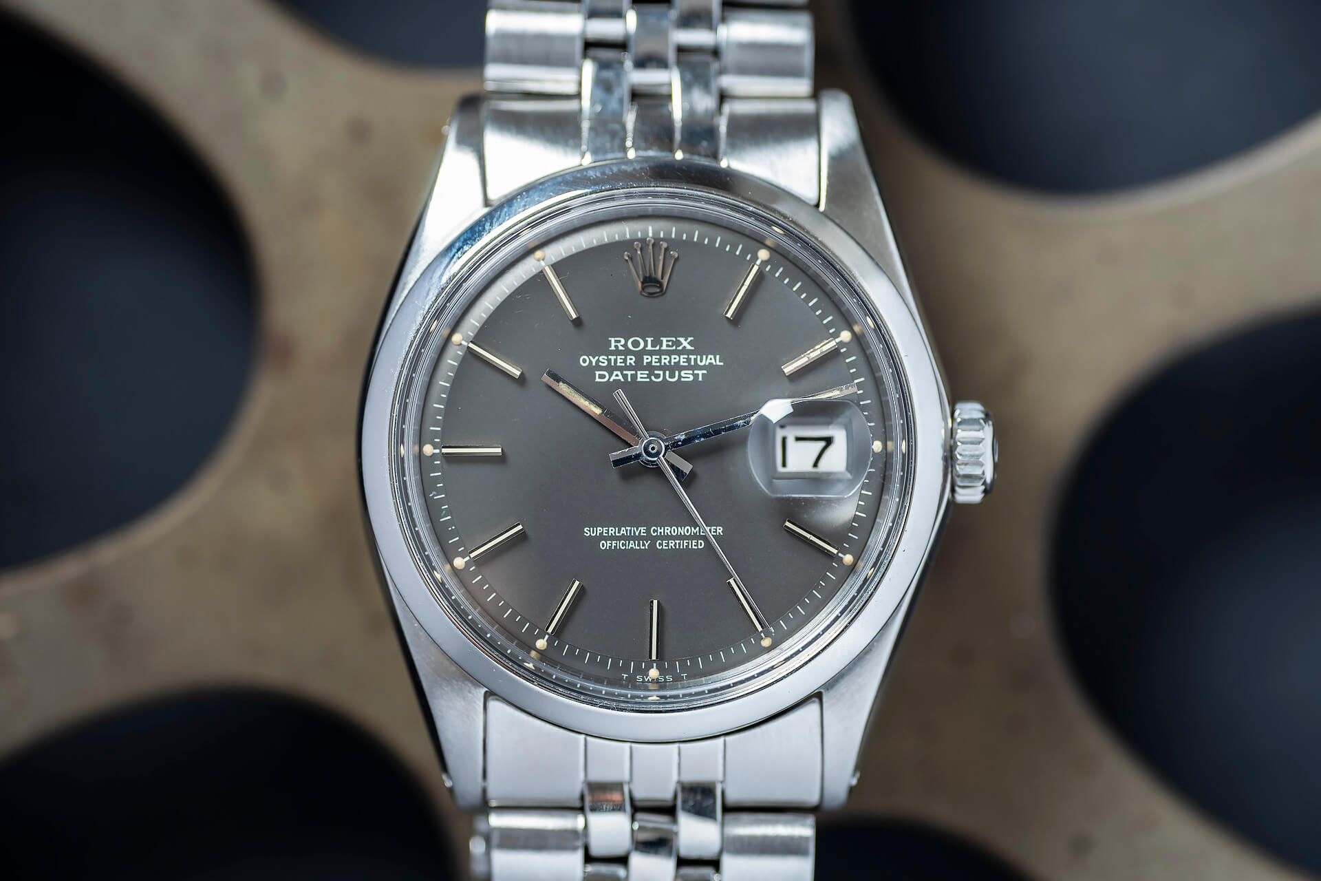 ROLEX DATEJUST ANTHRACITE