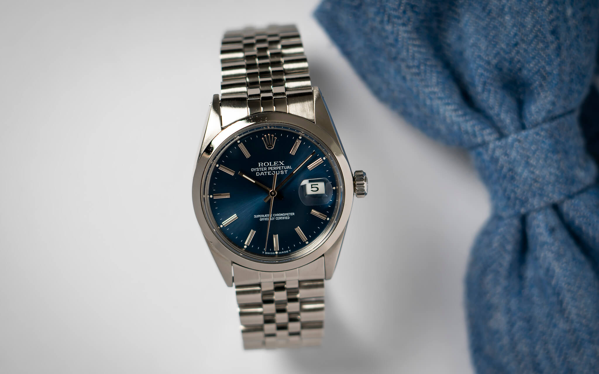 ROLEX DATEJUST 16000 ‘ELECTRIC BLUE’