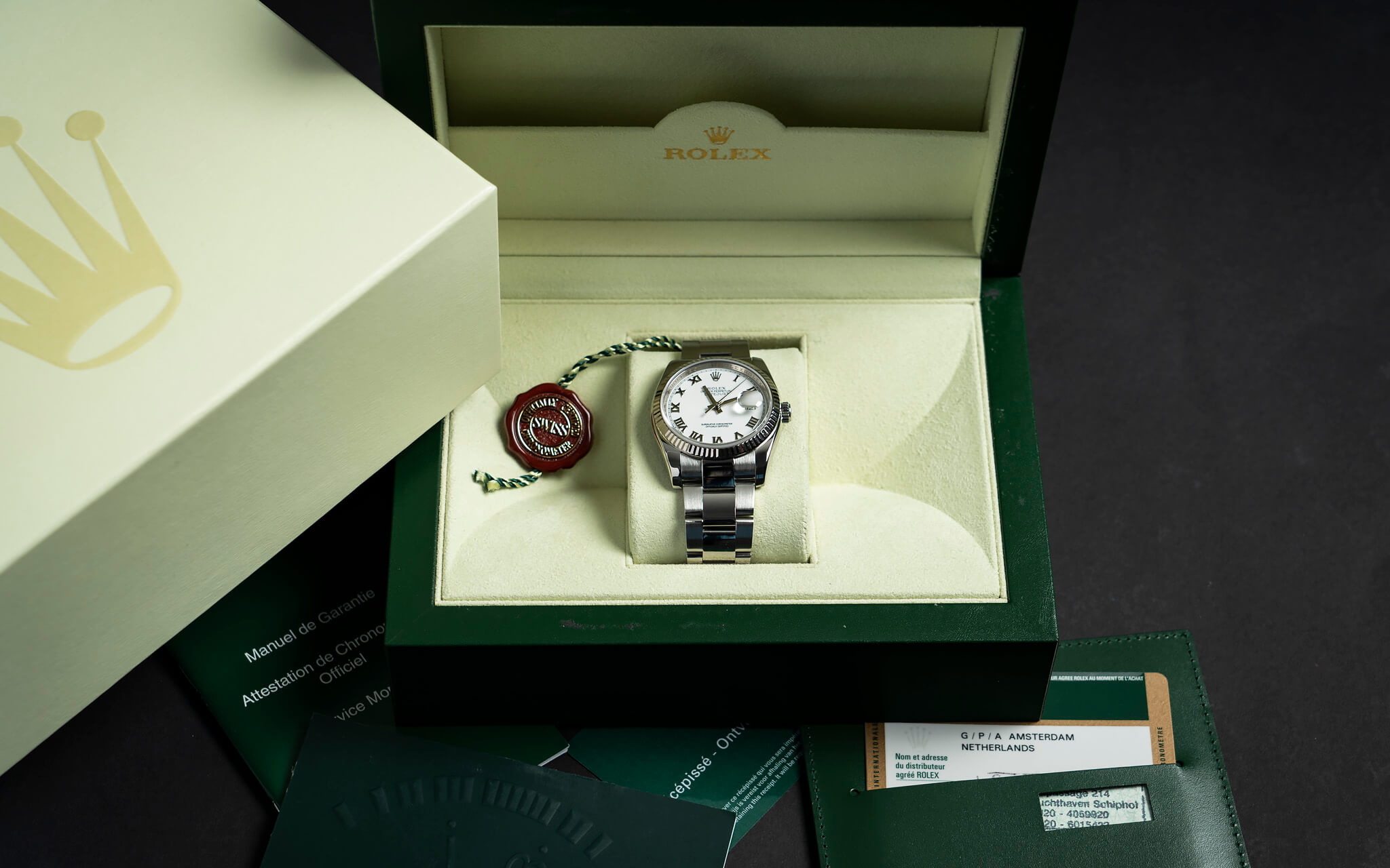 ROLEX DATEJUST 116234 B&P