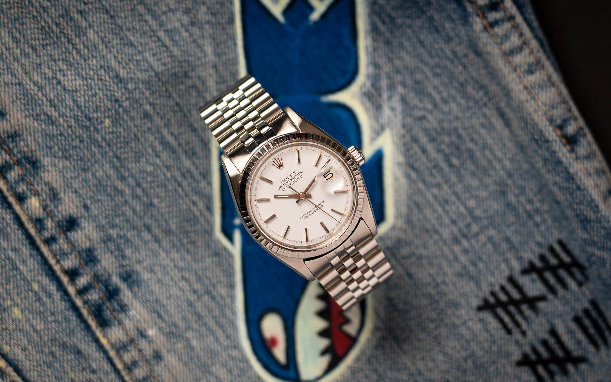 ROLEX DATEJUST 1603 ‘POLAR WHITE’