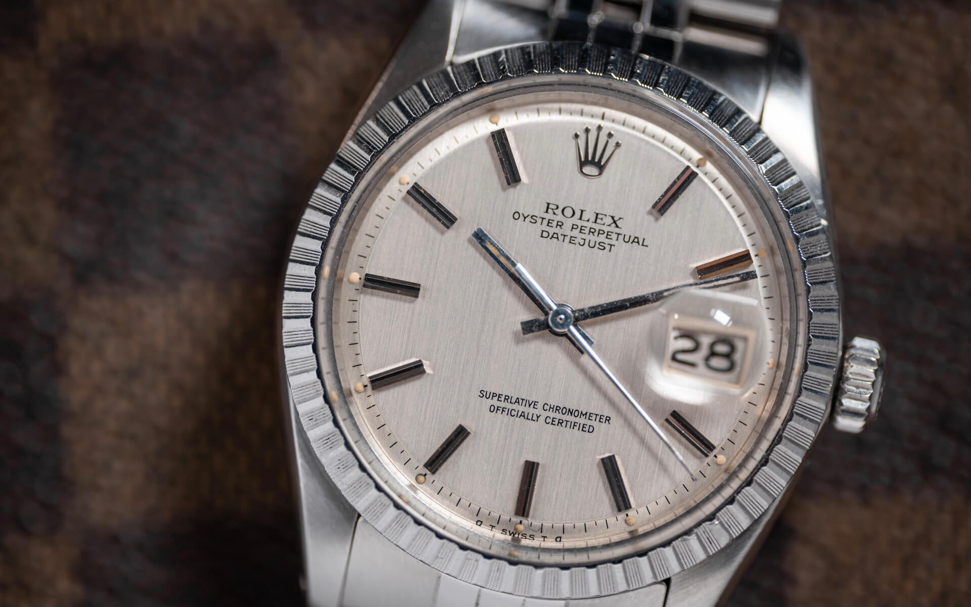 ROLEX DATEJUST ‘VERTICAL BRUSHED’